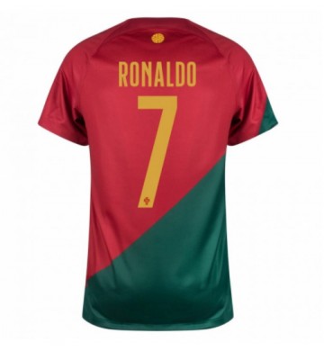 Portugal Cristiano Ronaldo #7 Hjemmedrakt VM 2022 Kortermet
